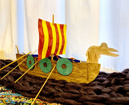 Erin Ruggles 4B Viking Longship